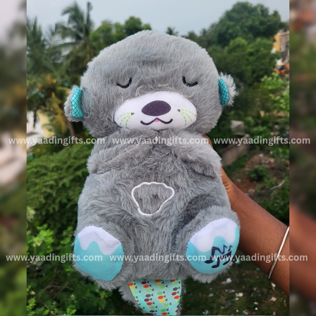 Breathing Teddy - Dark grey