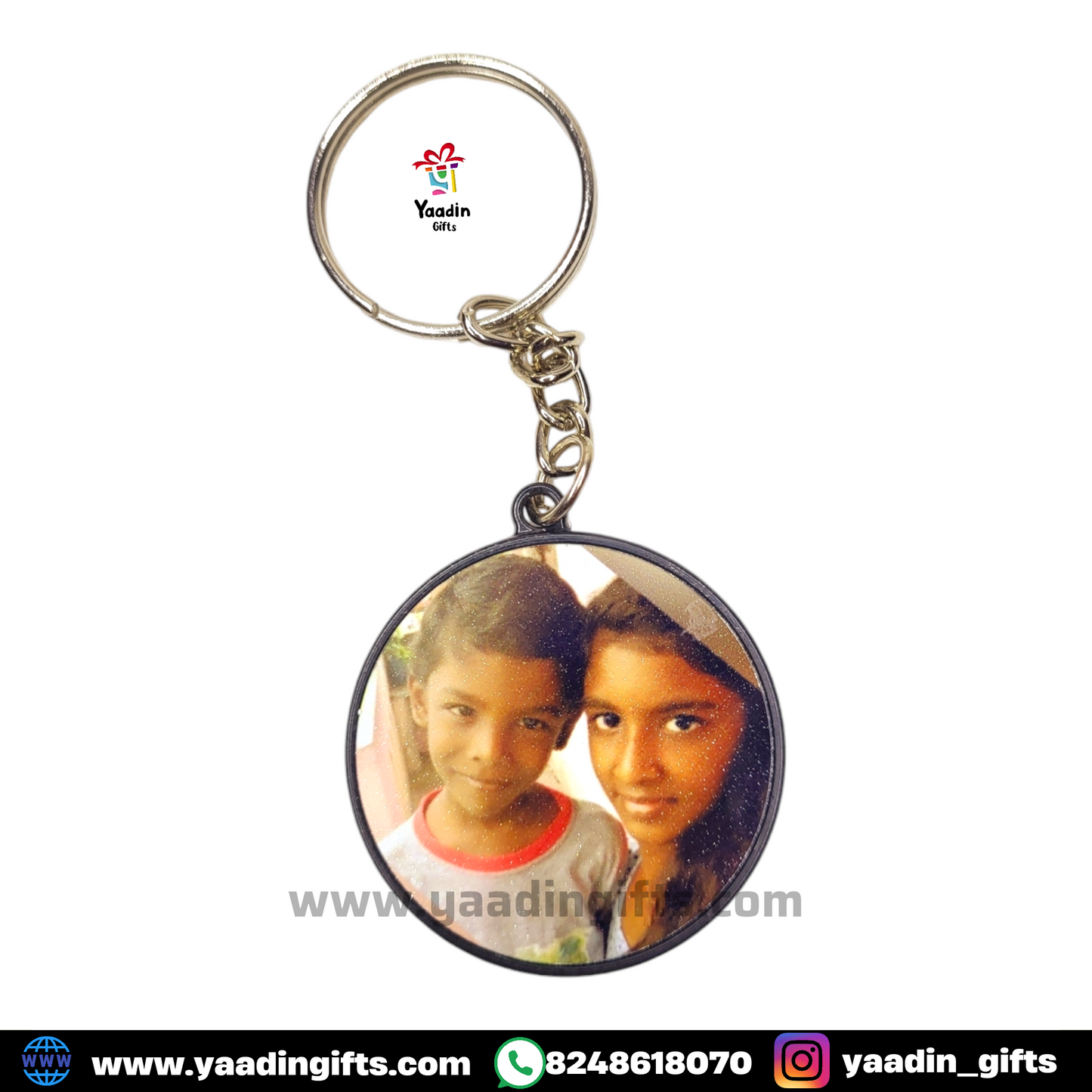 Round Keychain