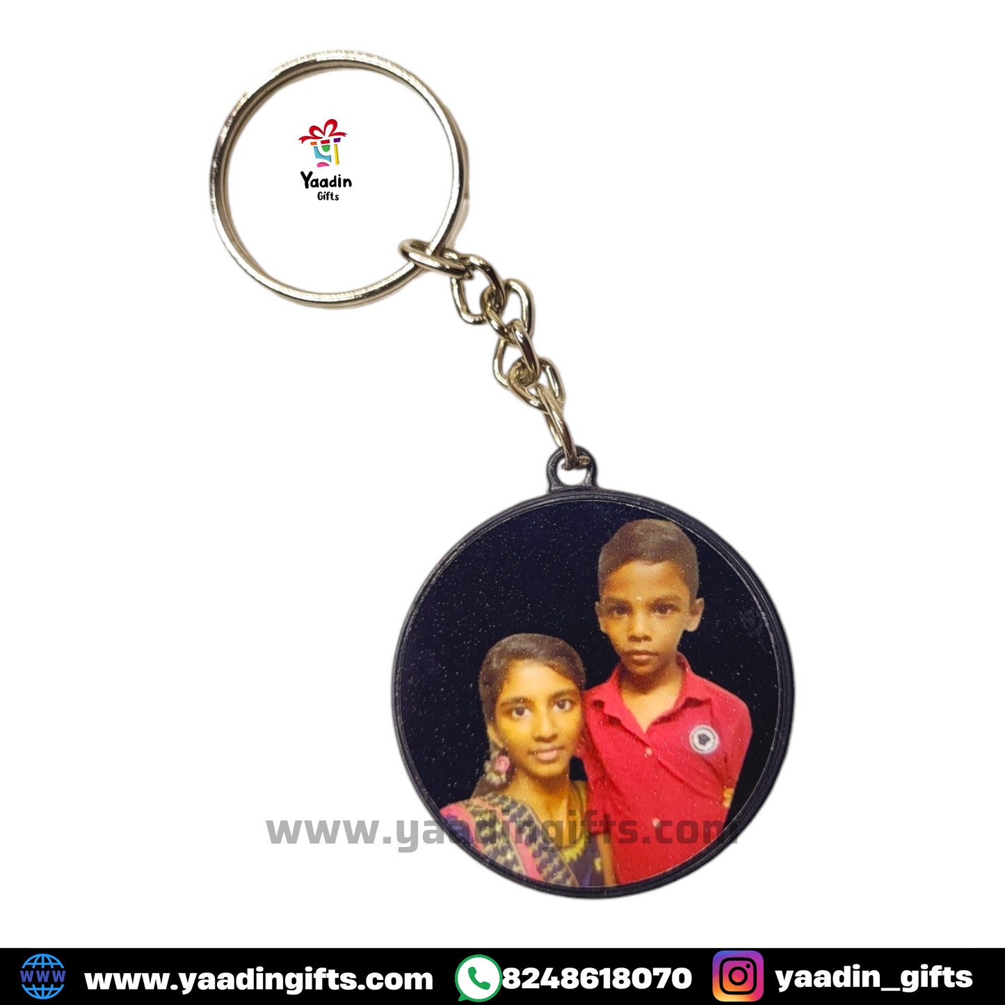 Round Keychain
