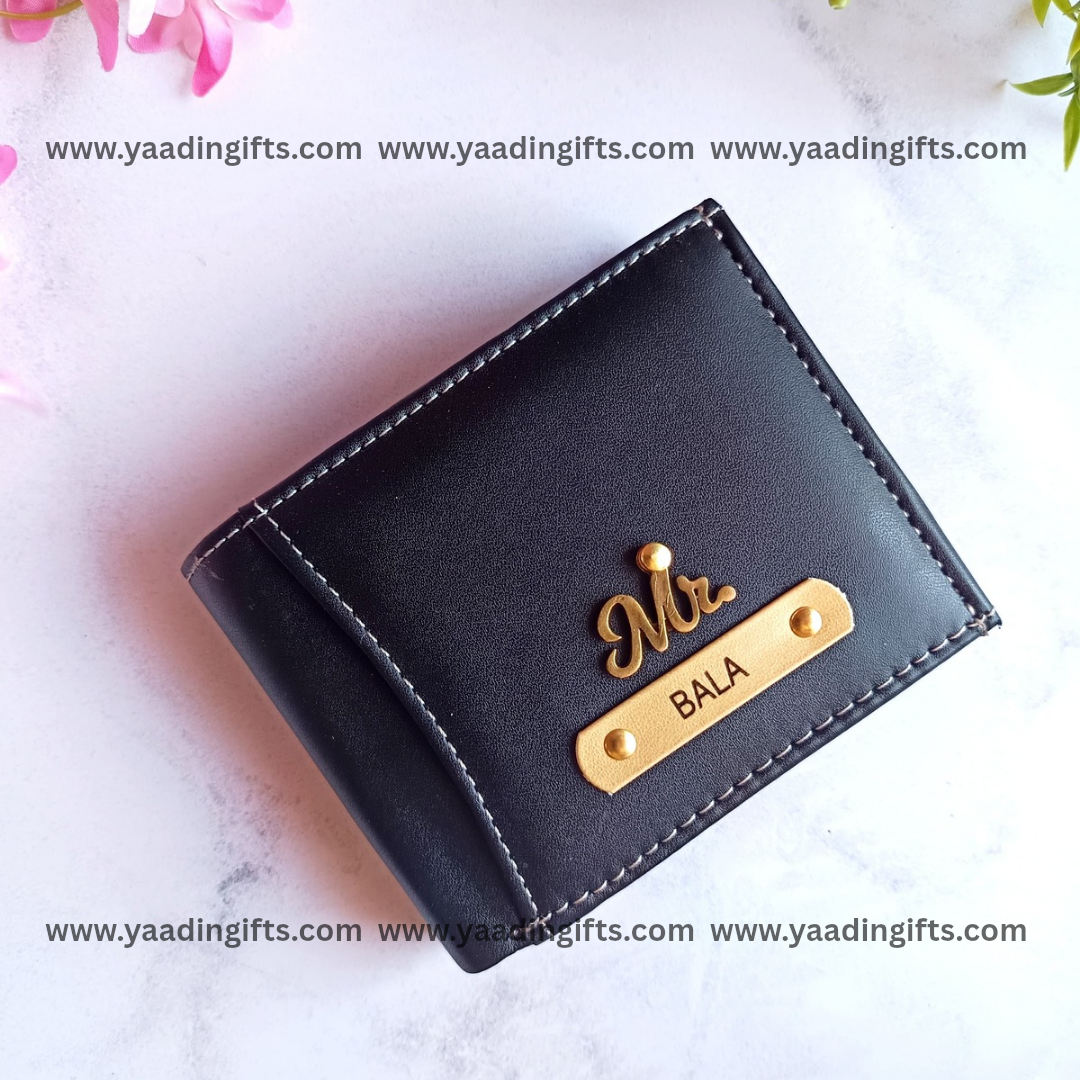 Mens premium leather wallet