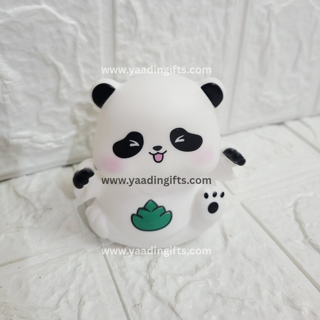 Green leaf panda