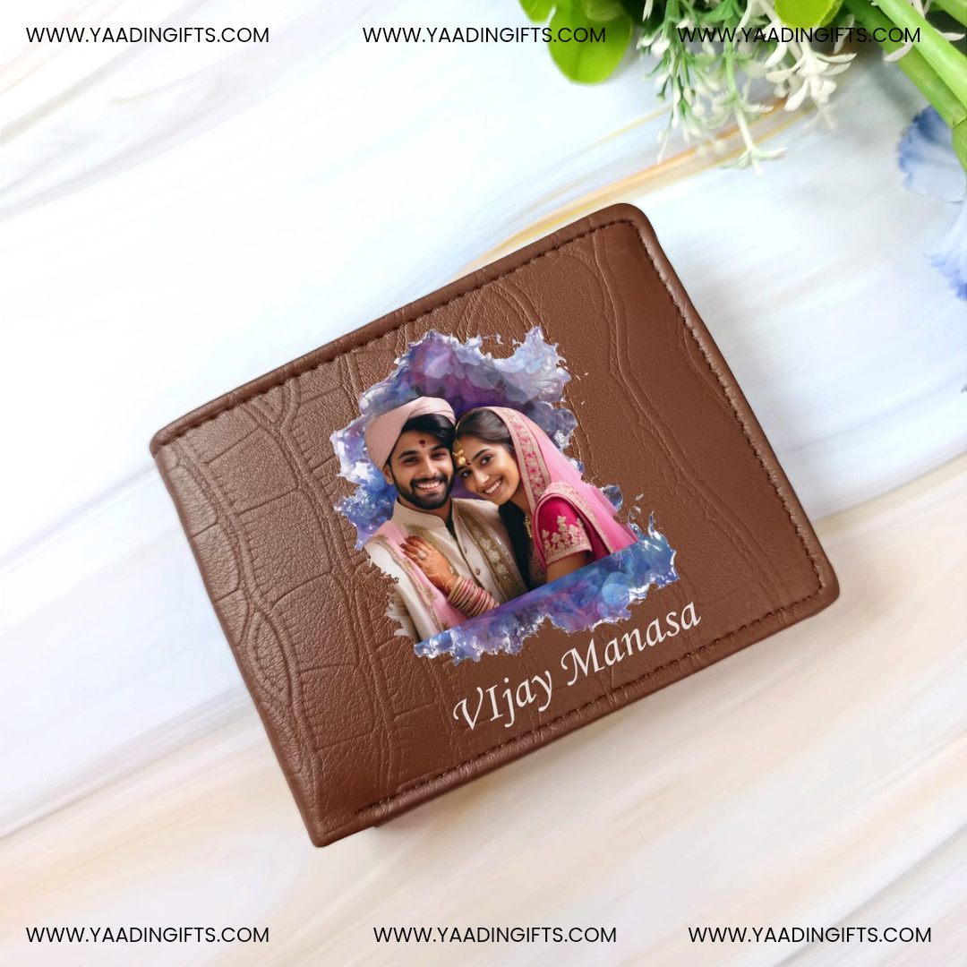 Croc artistic colour photo wallet - C