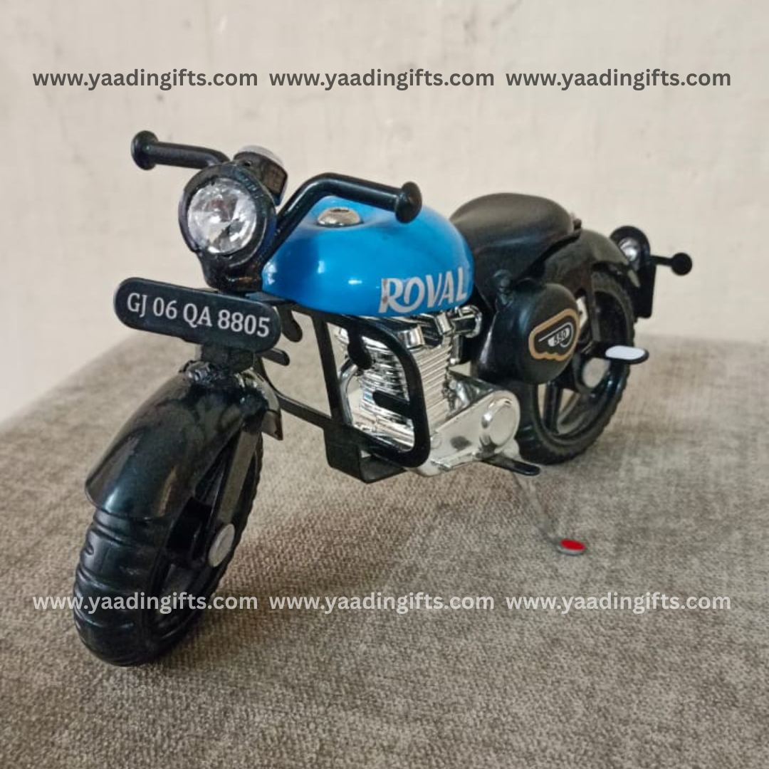 Royal Enfield metal bike