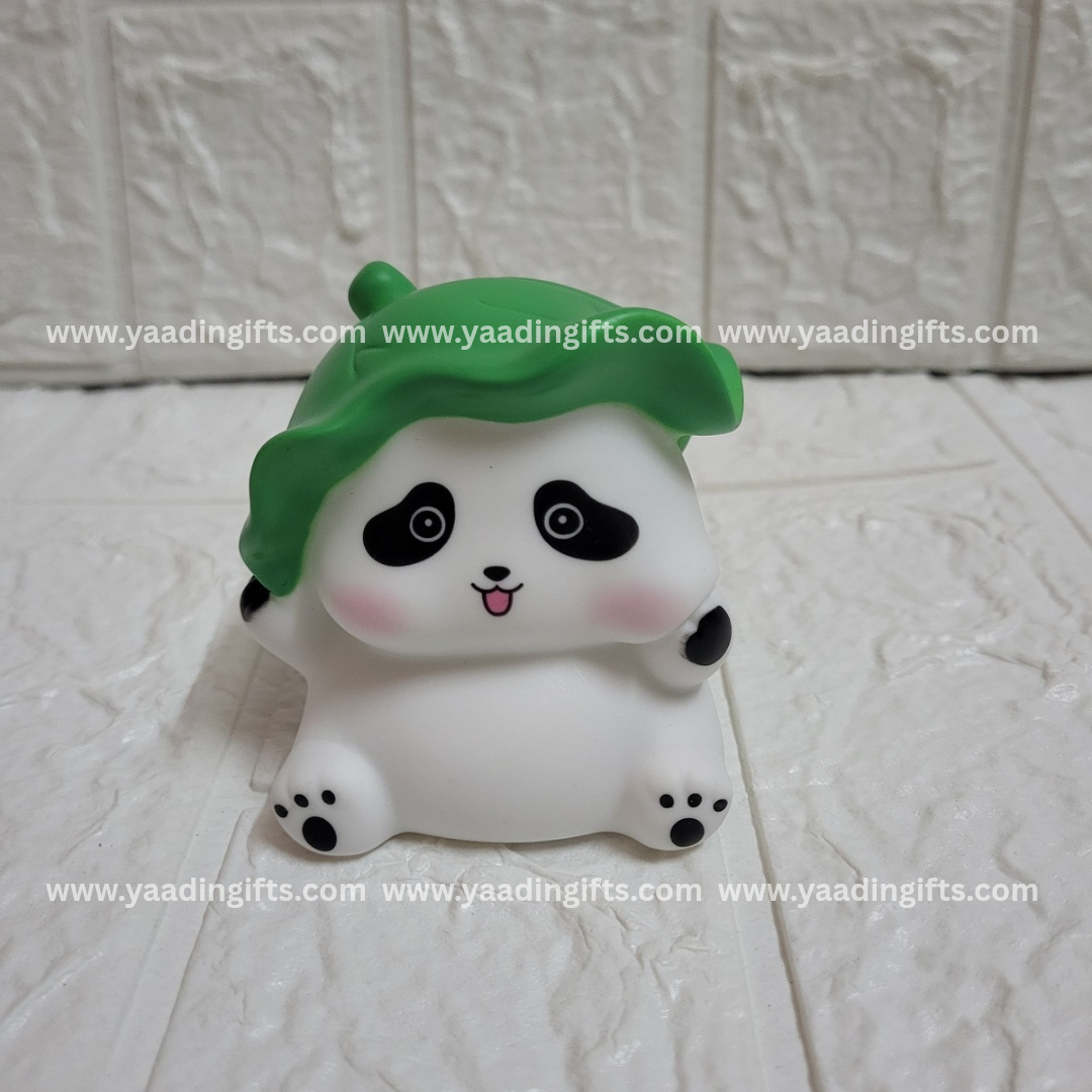 Green cap panda
