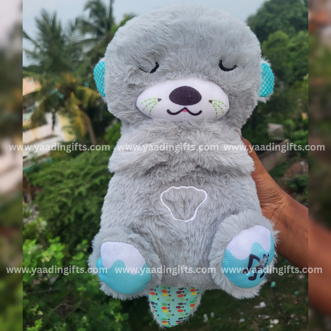 Breathing Teddy - Grey