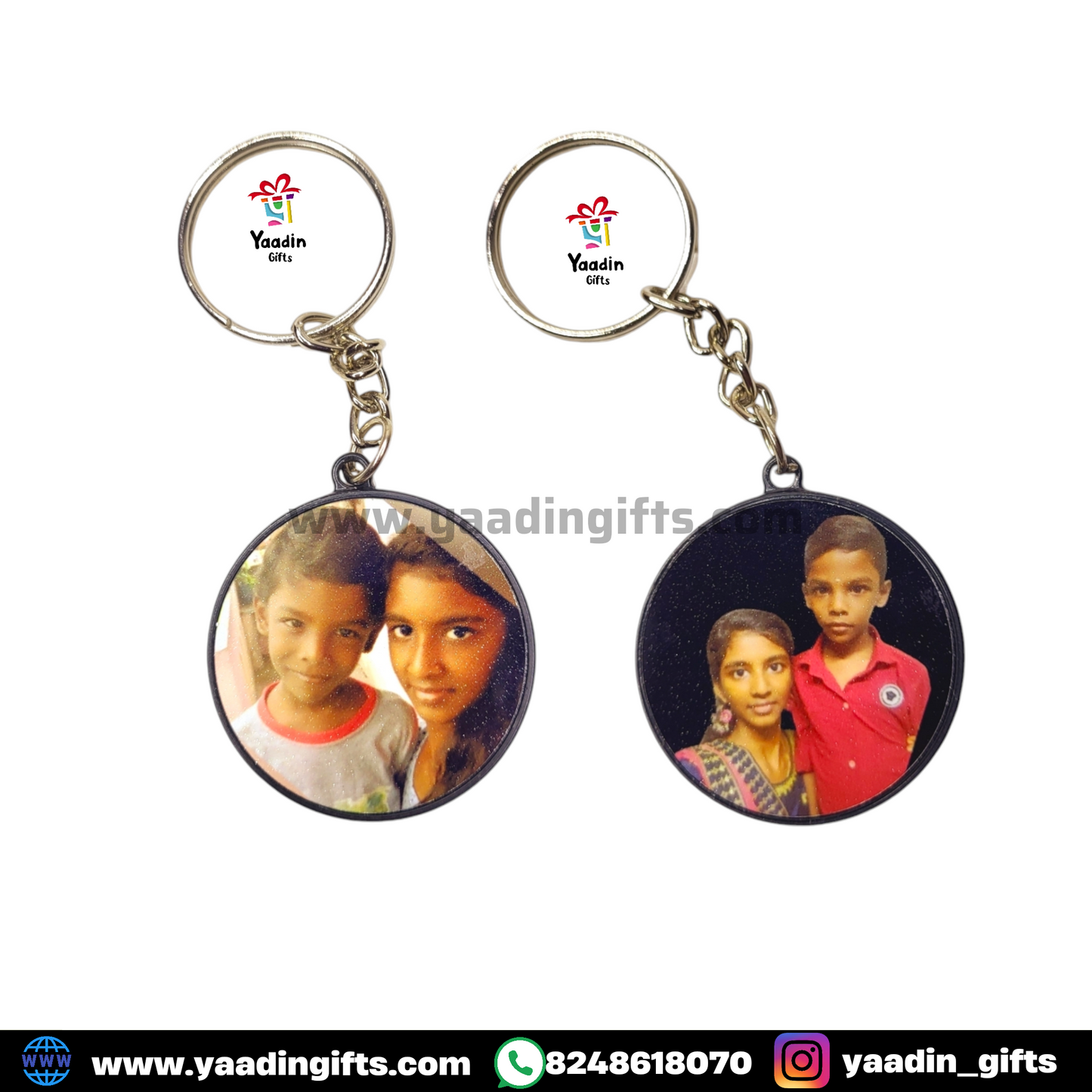 Round Keychain