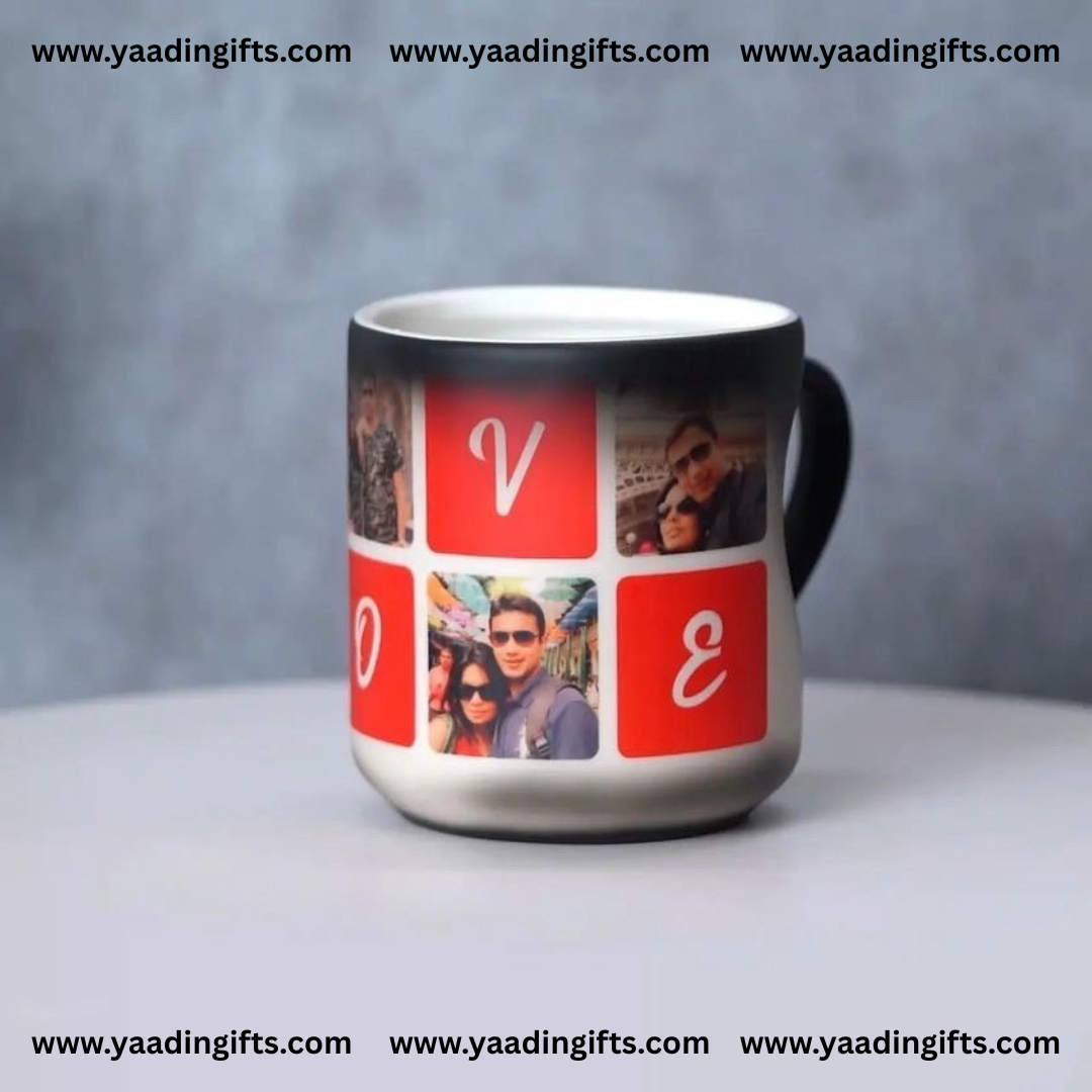 Magic cup - heart handle