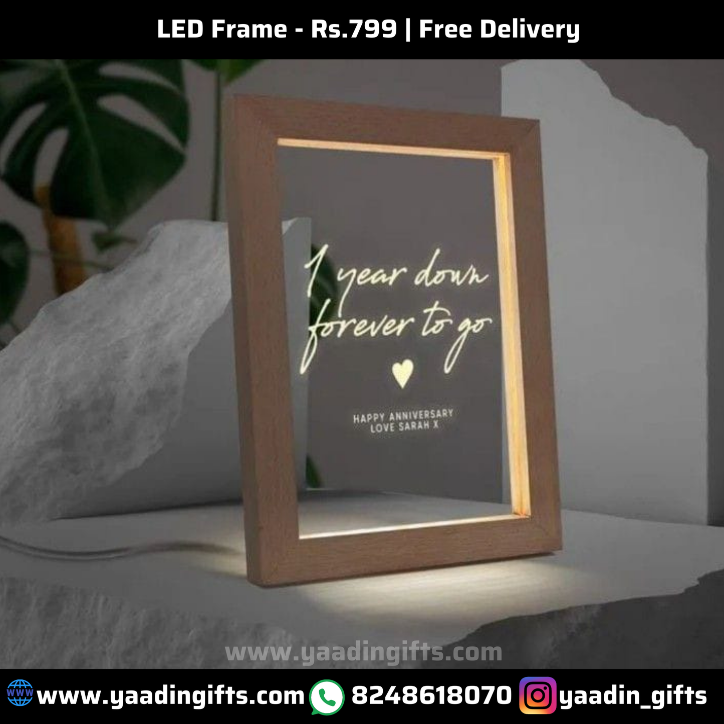 LED message Photoframe
