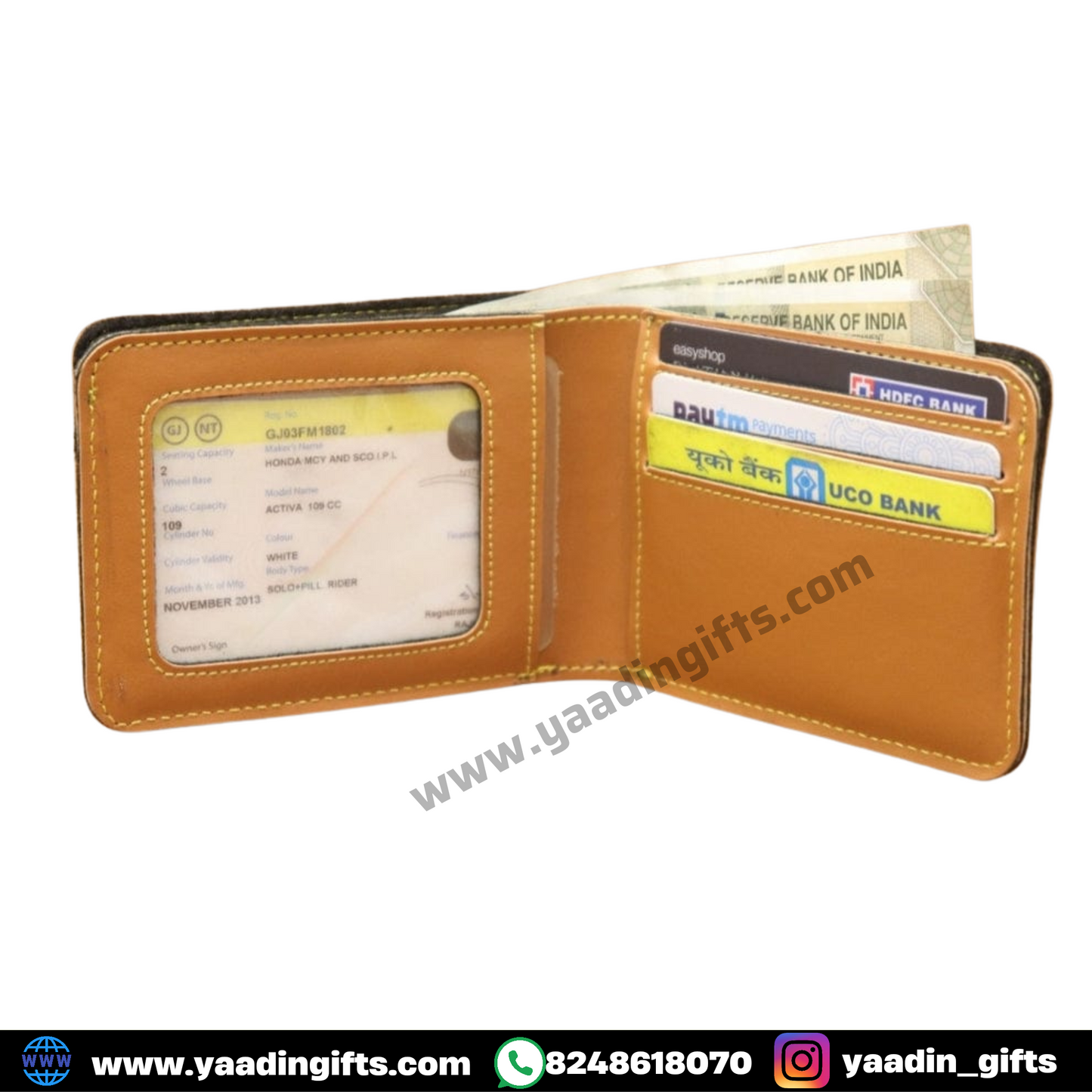 Engraved Photo Sketch Couple Combo - Mens & Womens Wallet