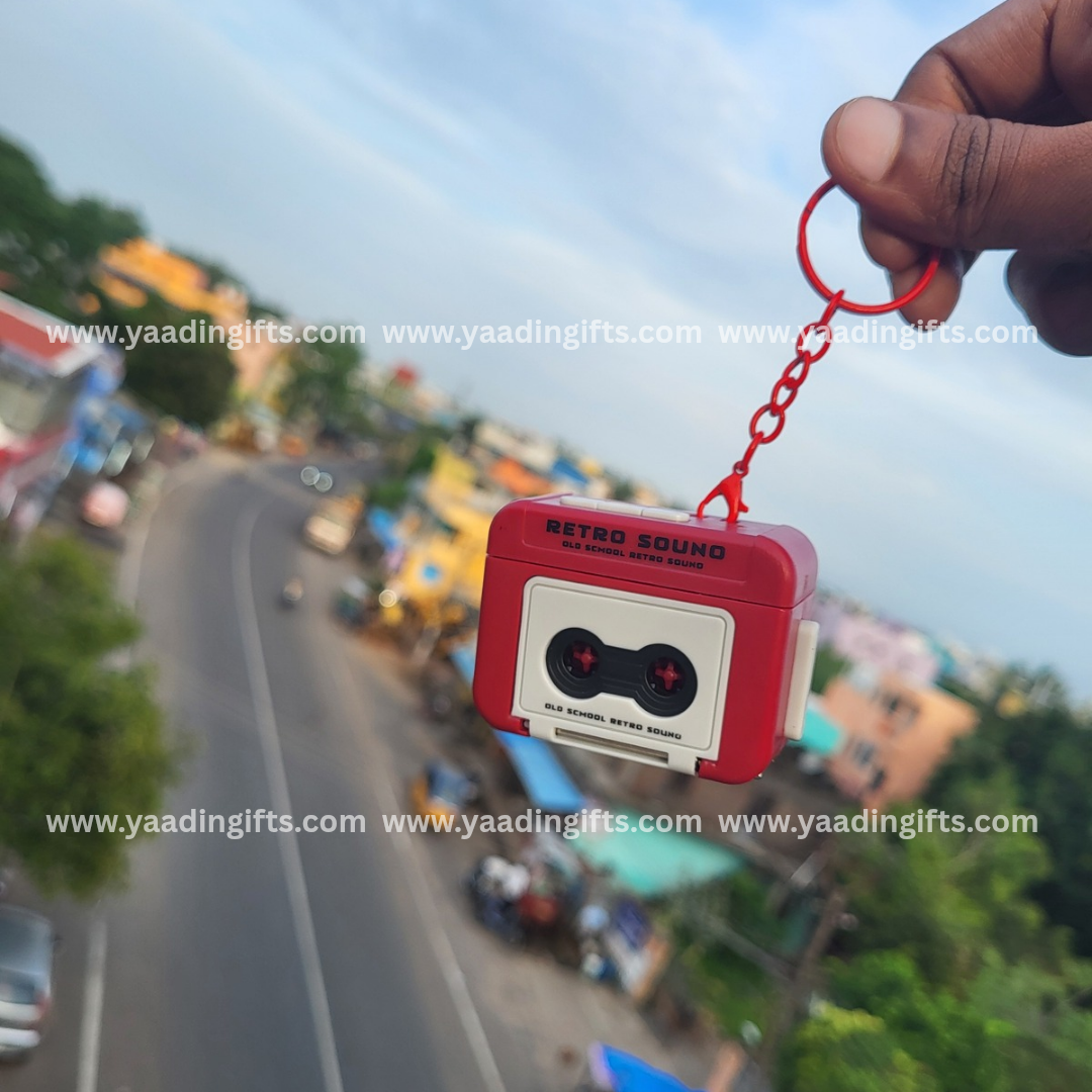 Mini voice recording taperecorder