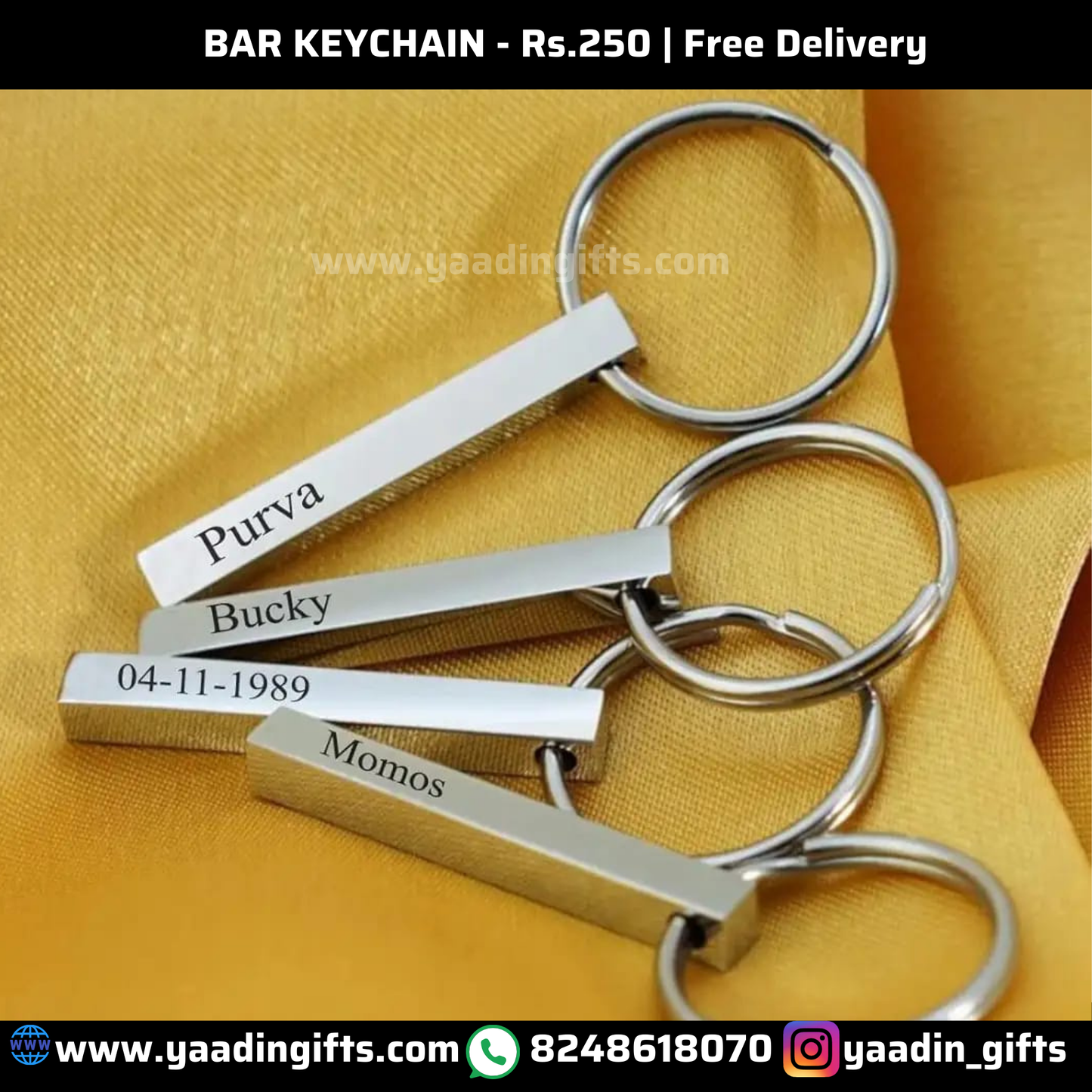 Bar keychain - A