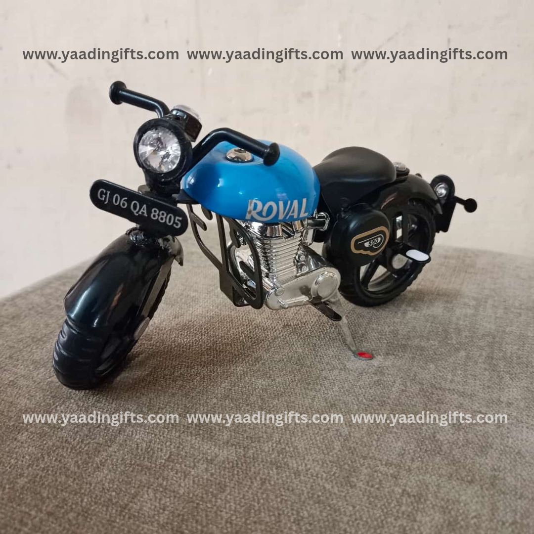Royal Enfield metal bike