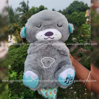 Breathing Teddy - Dark grey