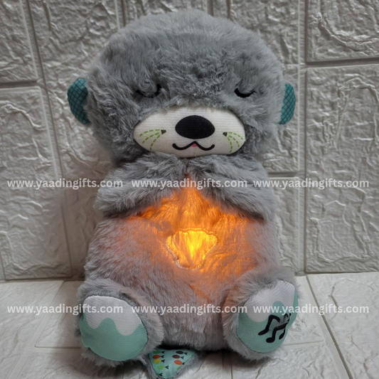 Breathing Teddy - Grey