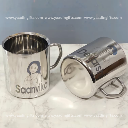 Photo steel mug - C