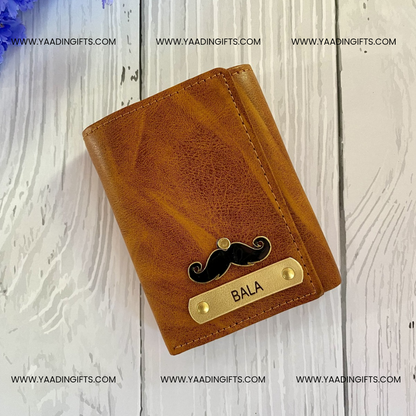 Unisex 3 fold wallet - C