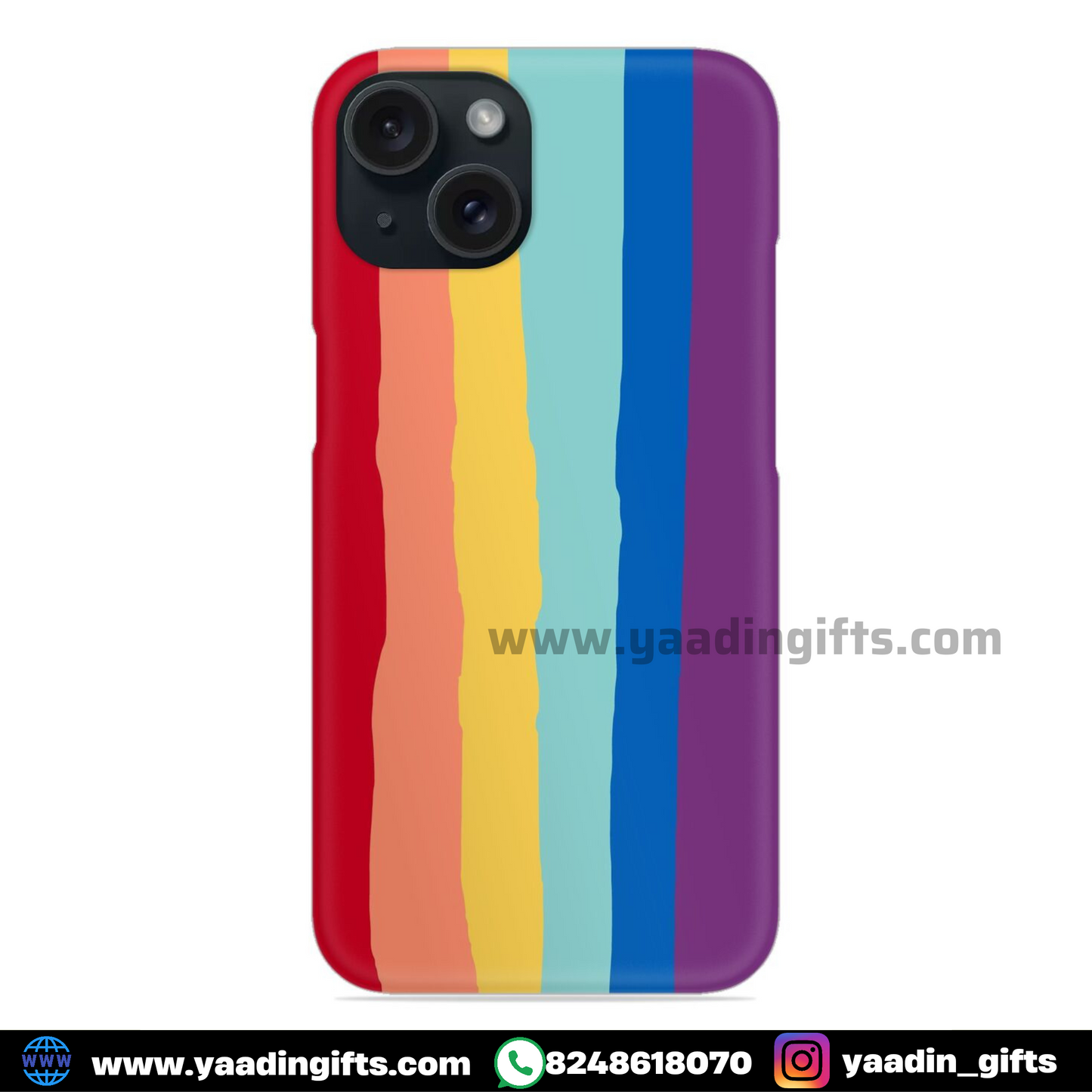 Rainbow mobile case