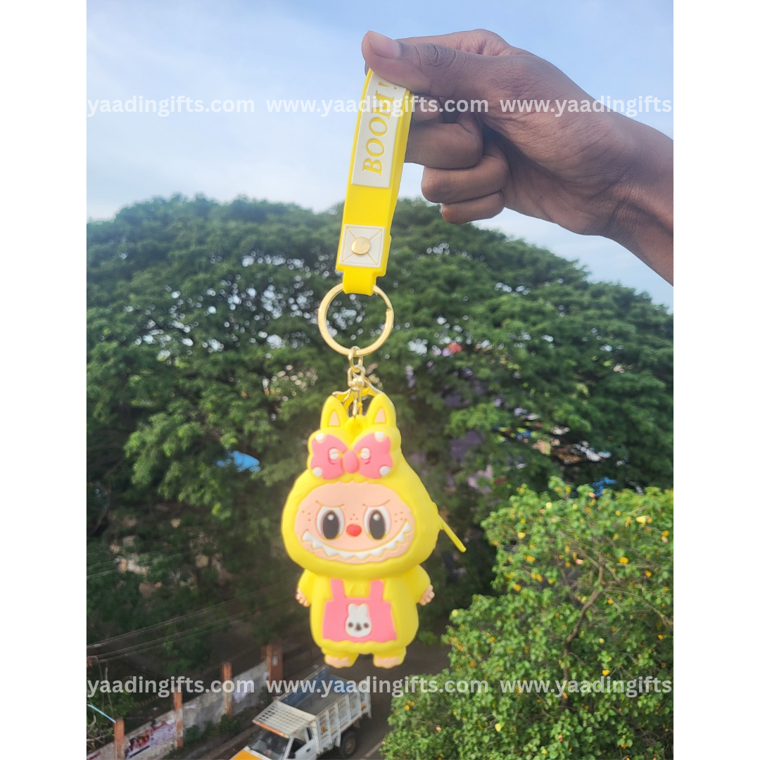 Labubu keychain & coin pouch