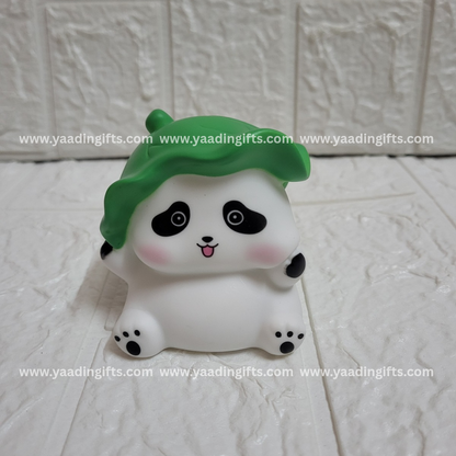 Green cap panda