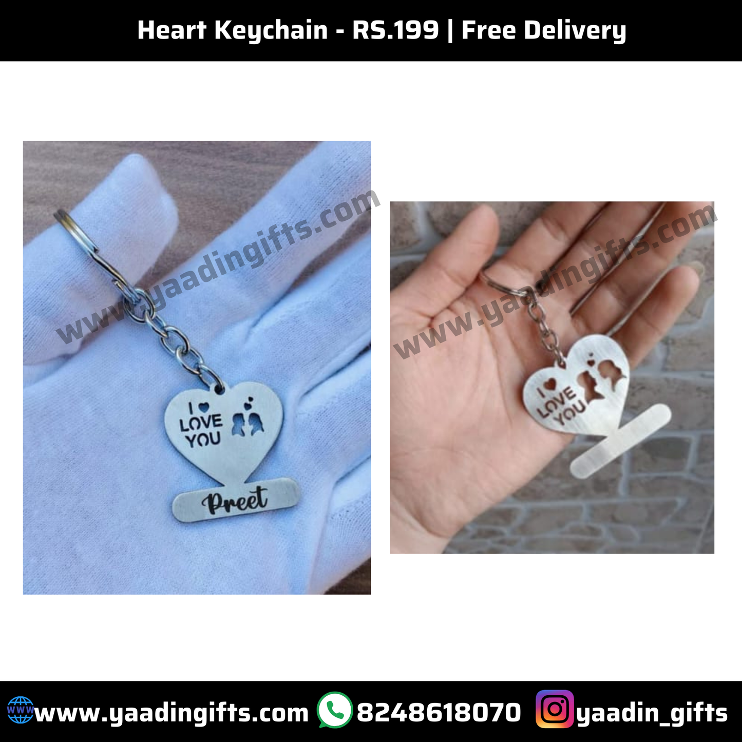 Heart Keychain