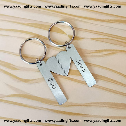 Couples Love Keychain