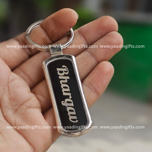 Name keychain - Metal
