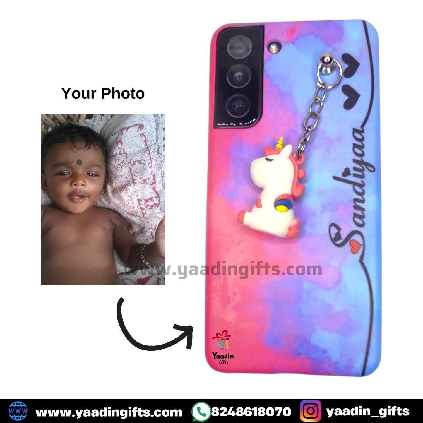 Keychain Photo Mobile Case