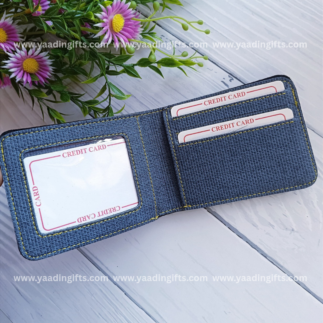 Denim mens wallet