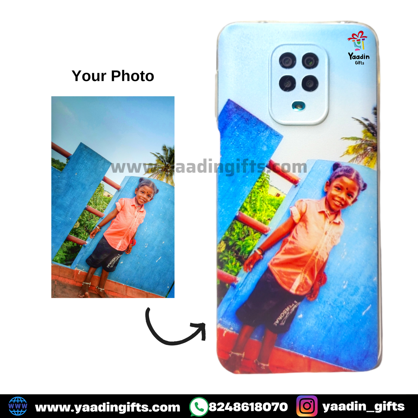 Transparent Clear Photo silicone case