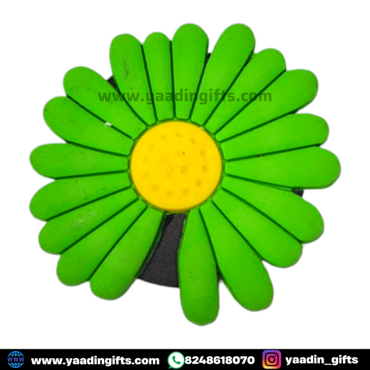 Green Flower Pop Socket