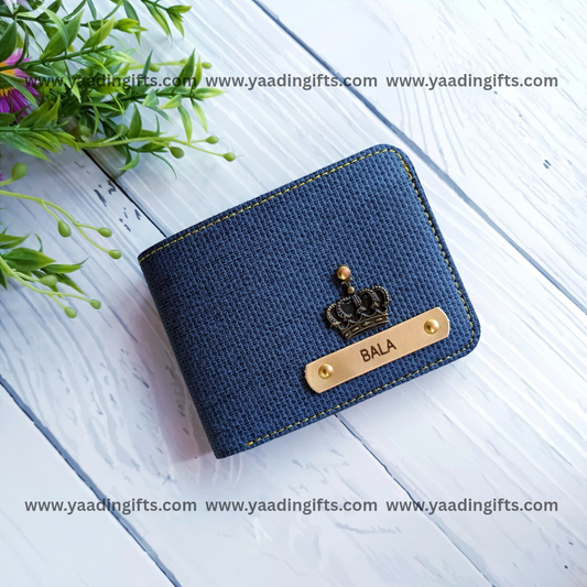 Denim mens wallet