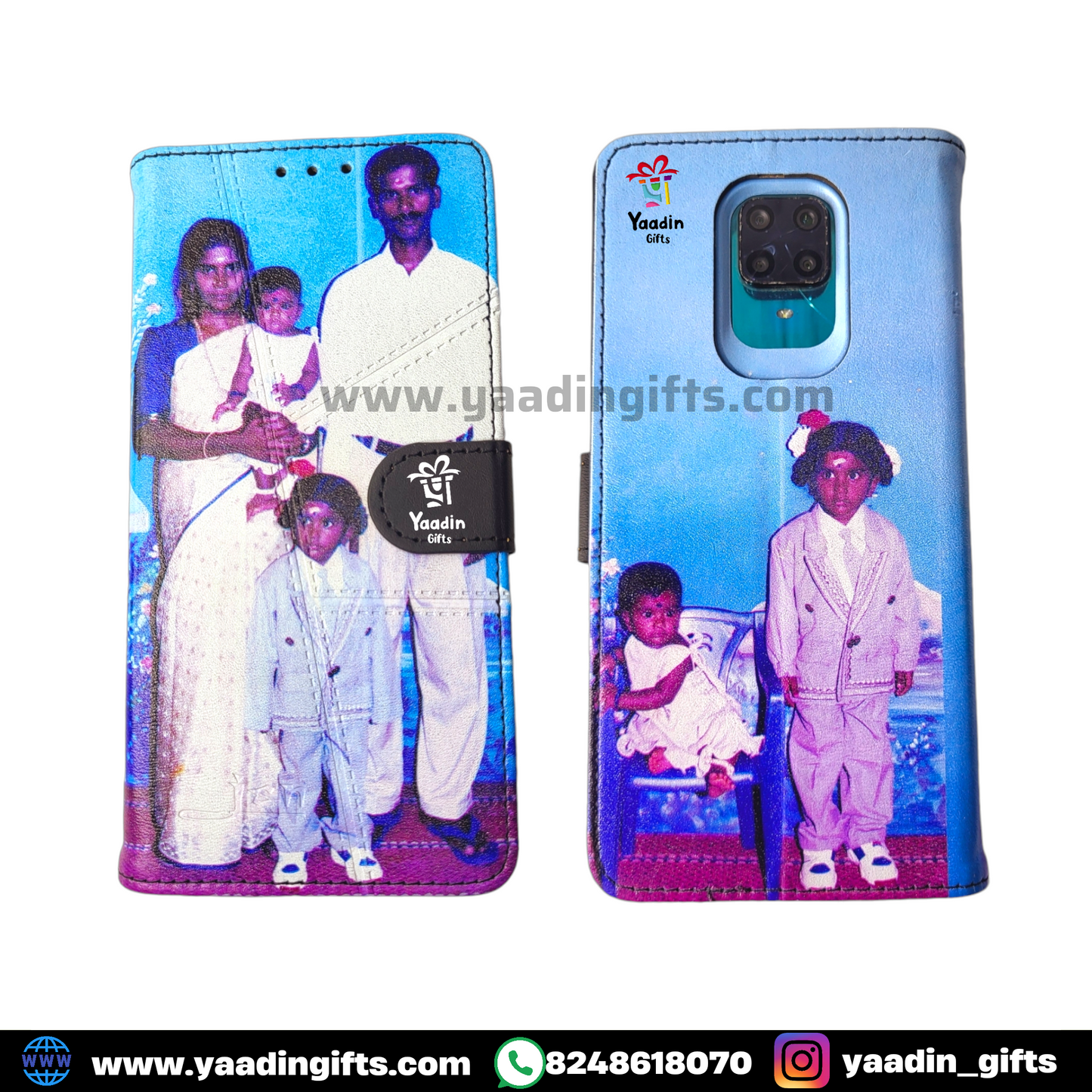 Photo Flip Leather Mobile Case