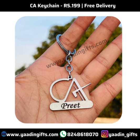 CA Logo Keychain