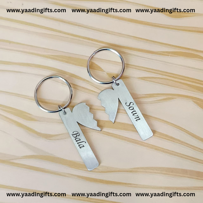 Couples Love Keychain