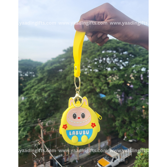 Labubu keychain & coin pouch