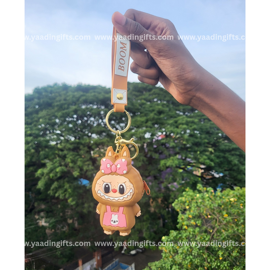 Labubu keychain & coin pouch