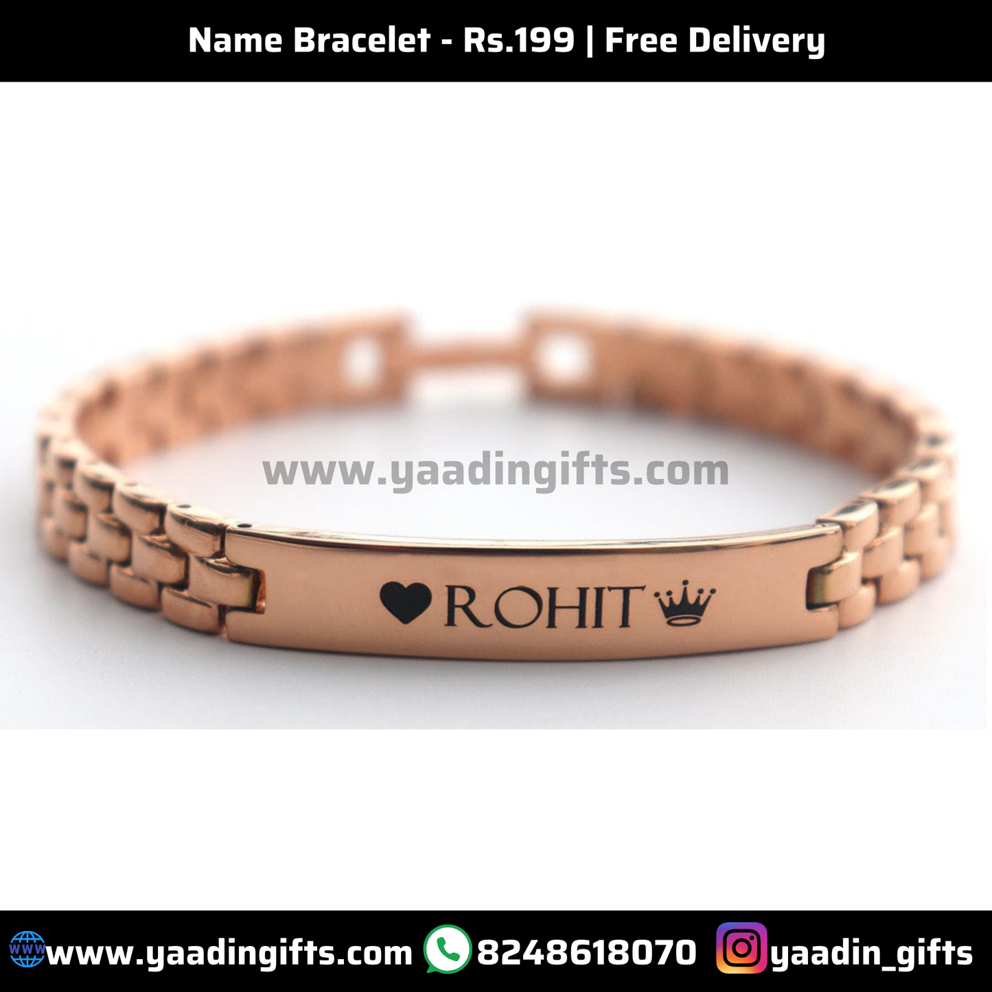 Name bracelet