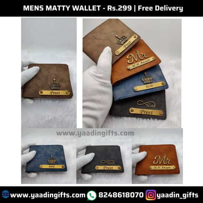 Mens matty wallet