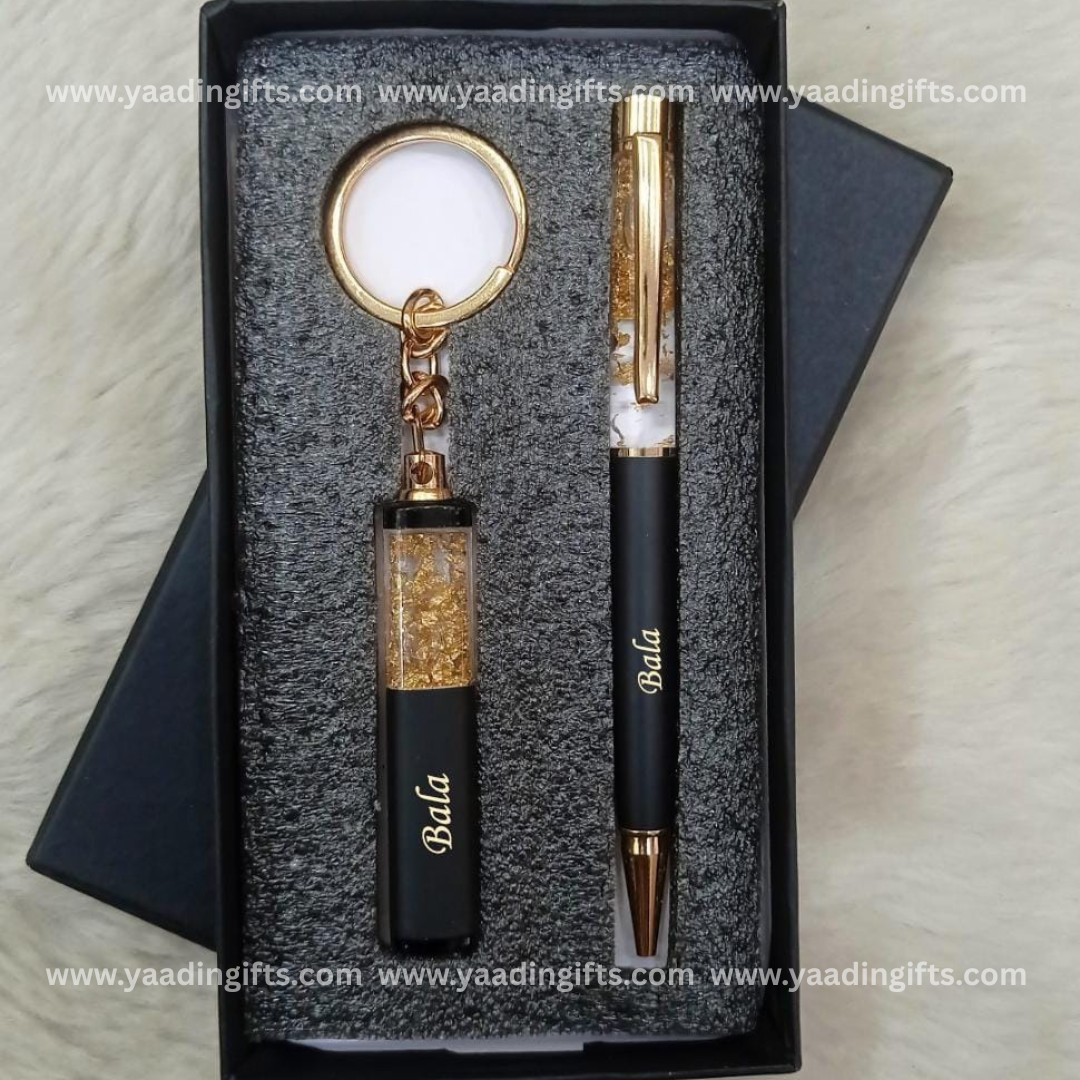 Pen + keychain combo - C