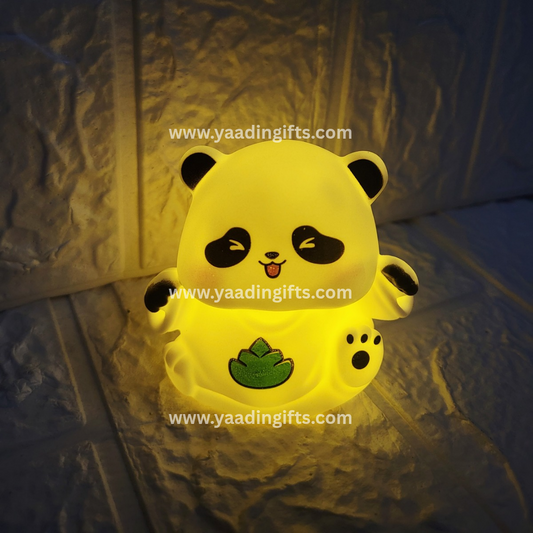 Green leaf panda