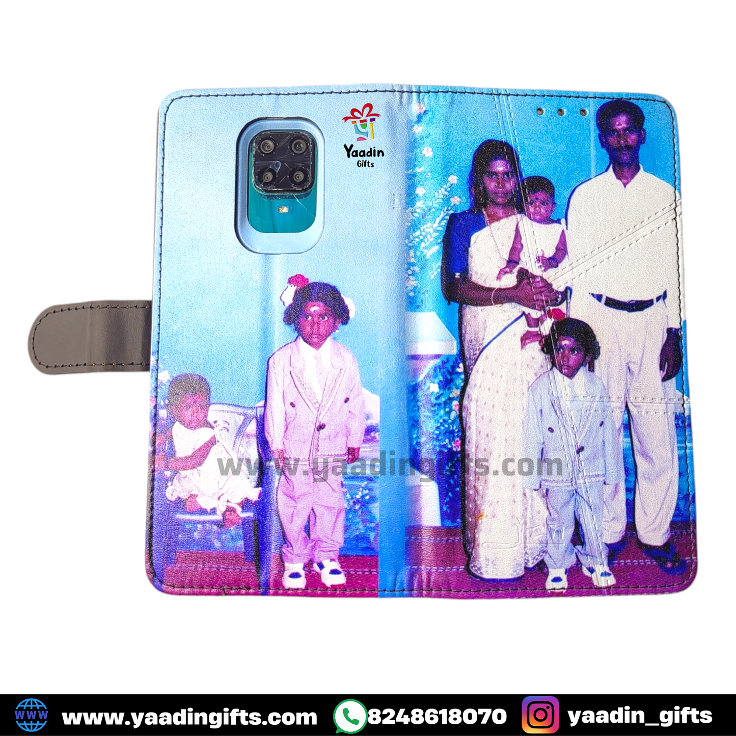 Photo Flip Leather Mobile Case