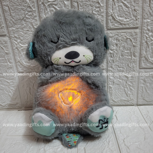 Breathing Teddy - Dark grey