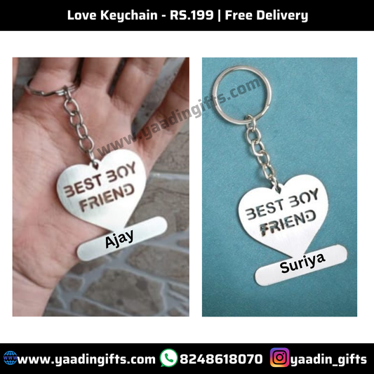 Best Boy Friend Keychain