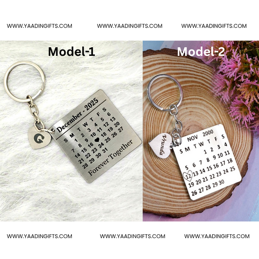 Calender keychain - C