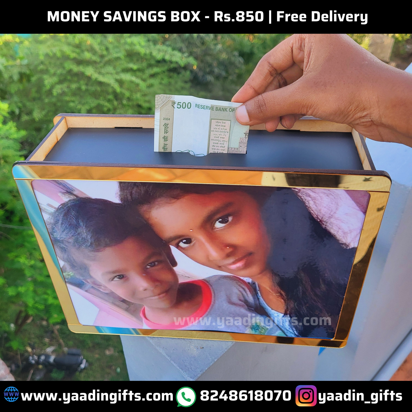 Money savings box