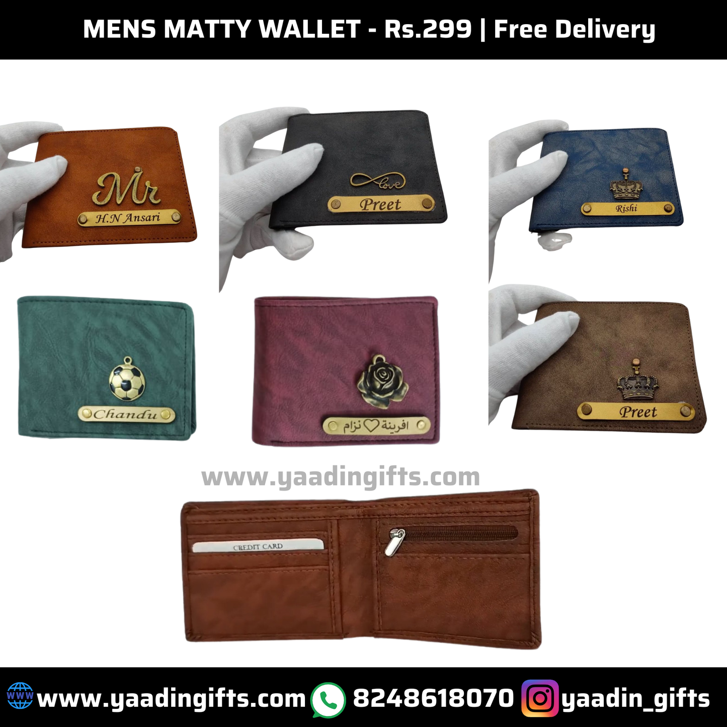 Mens matty wallet