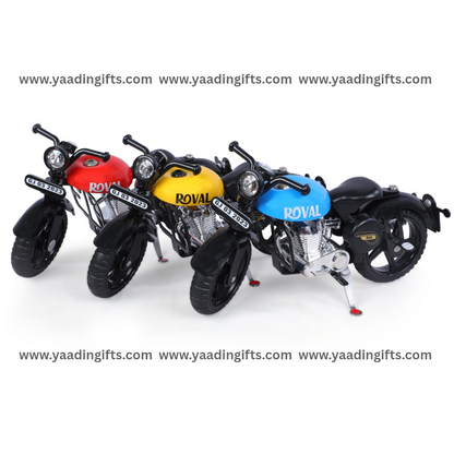 Royal Enfield metal bike