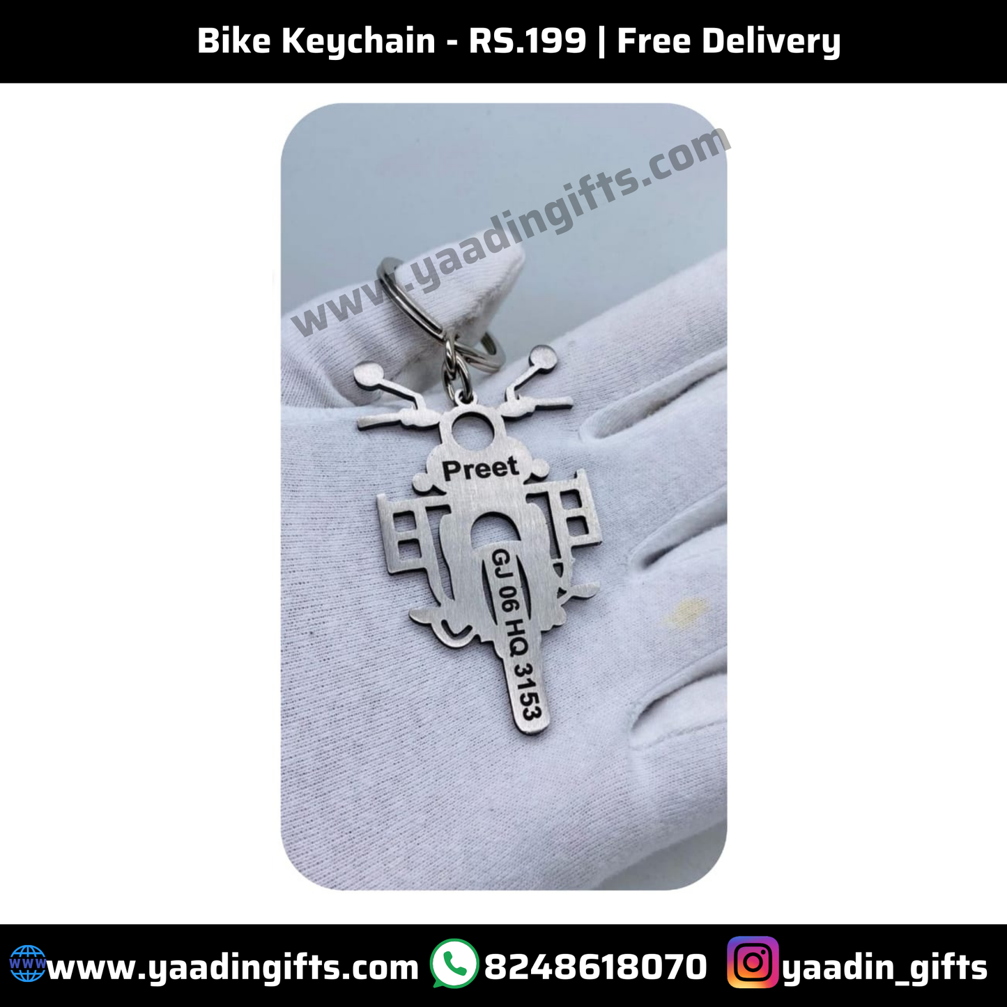 Bike Keychain