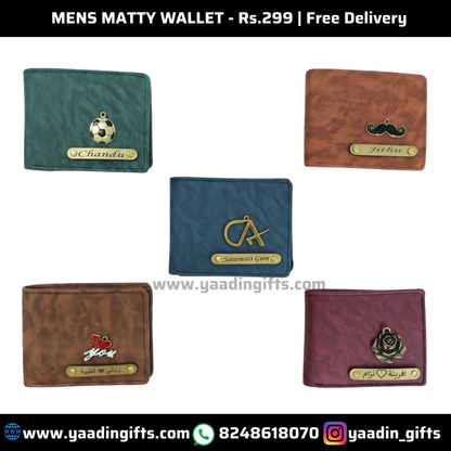 Mens matty wallet