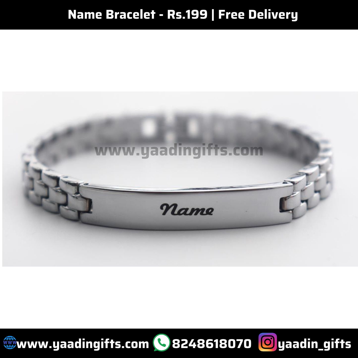 Name bracelet